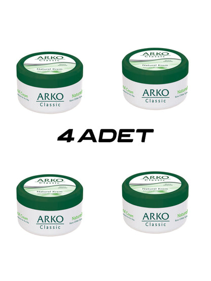 4 ADET ARKO CLASSİC NATUREL EL KREMİ 150ML (5643)