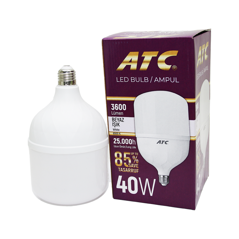 40W TORCH LED BULB AMPUL BEYAZ E27 (5643)