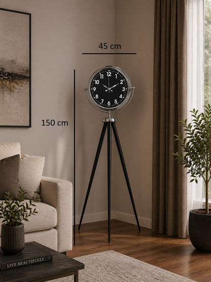 Prime Krom Tripod Ayaklı Saat