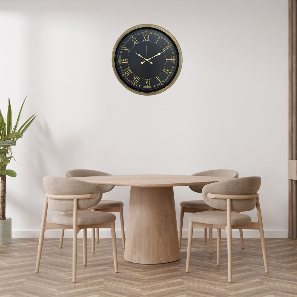 Imperial Bronze 52 x 52 Cm Duvar Saati