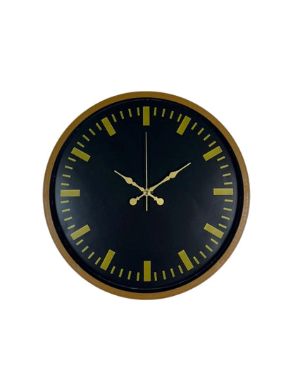 36 Cm Kahverengi Modern Duvar Saati