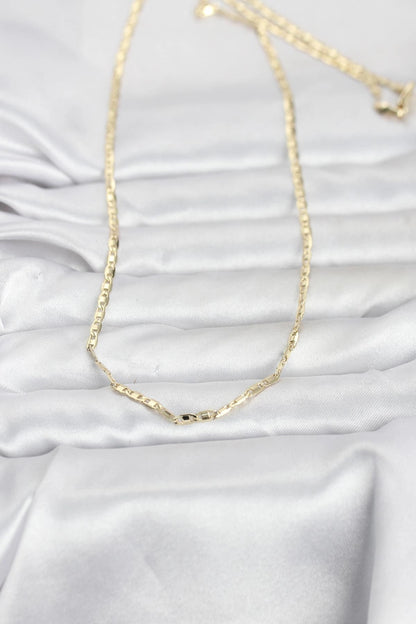 CM 14K Gold Renk Gemici Zincir Model 60 cm Kadın Kolye