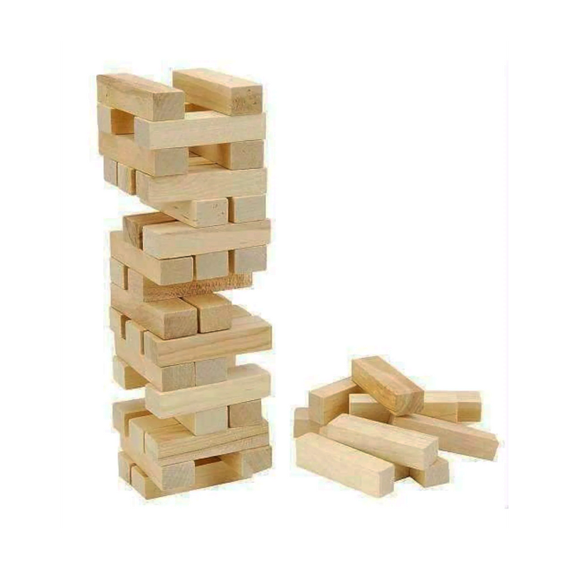 54 PARÇA AHŞAP DENGE JENGA OYUNU (5643)