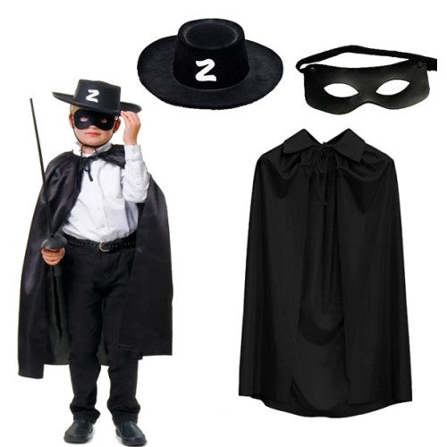 Pelerin Şapkası ve Maske Seti Çocuk Boy