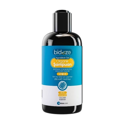 Markasız - Şampuan - BİDOZE ARGAN & BİOTİN ÖZLÜ ORGANİK ŞAMPUAN Dökülme Karşıtı | Kepeğe Ke