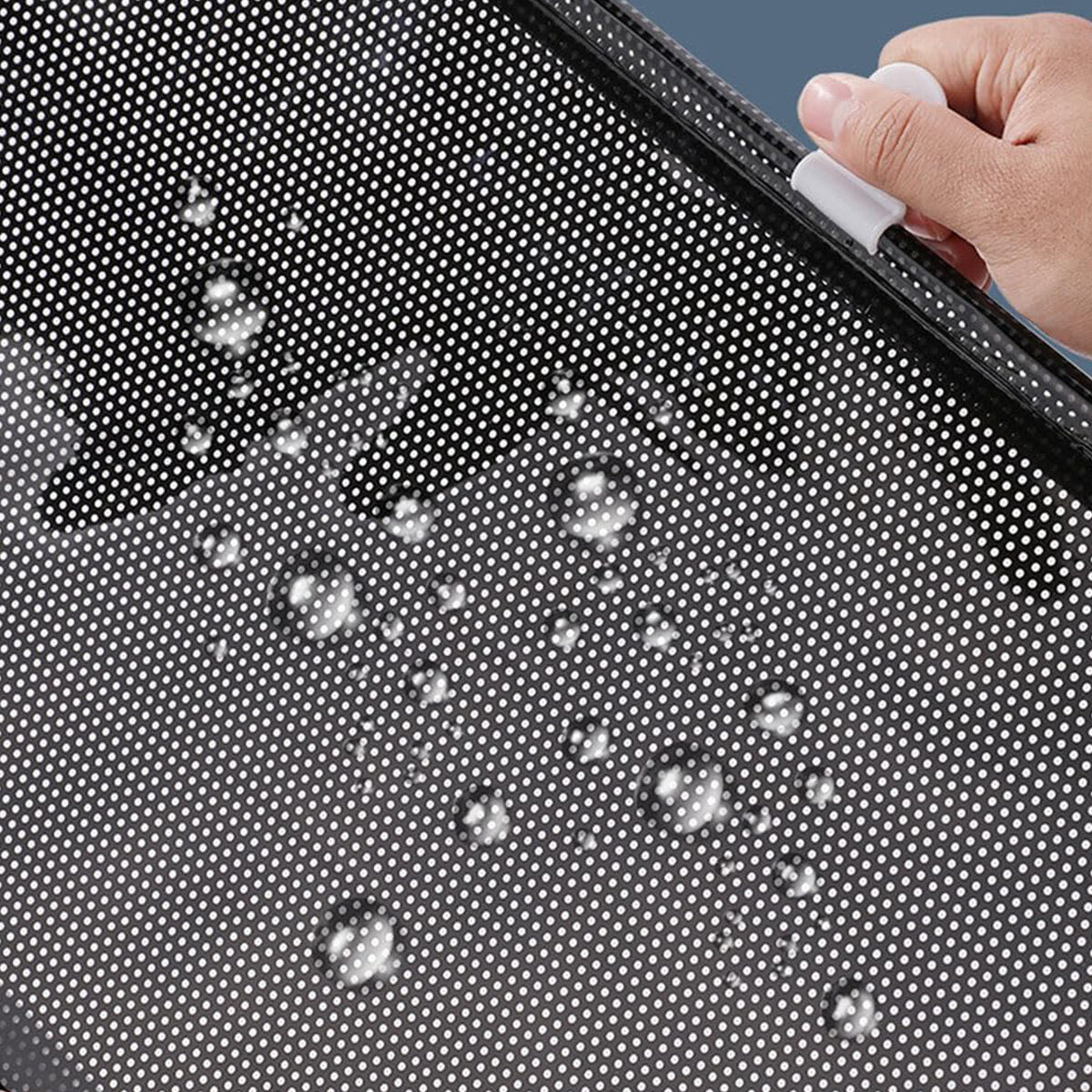 58X125CM OTO-ARAÇ - EV - OFİS CAM PANELİ GÜNEŞLİK PVC PERDE MAKARALI AÇ-KAPA VANTUZLU MONTAJ (5643)