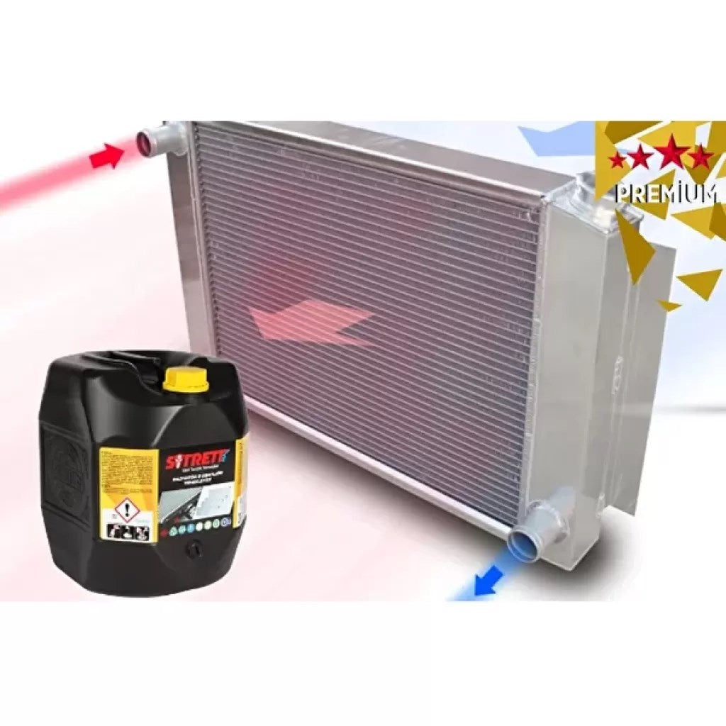 Markasız - Oto Motor Temizleyici - SİTRETT MX RADYATÖR & EŞANJÖR ALKALİ YAĞ TEMİZLEYİCİ Konsantre & Endüs