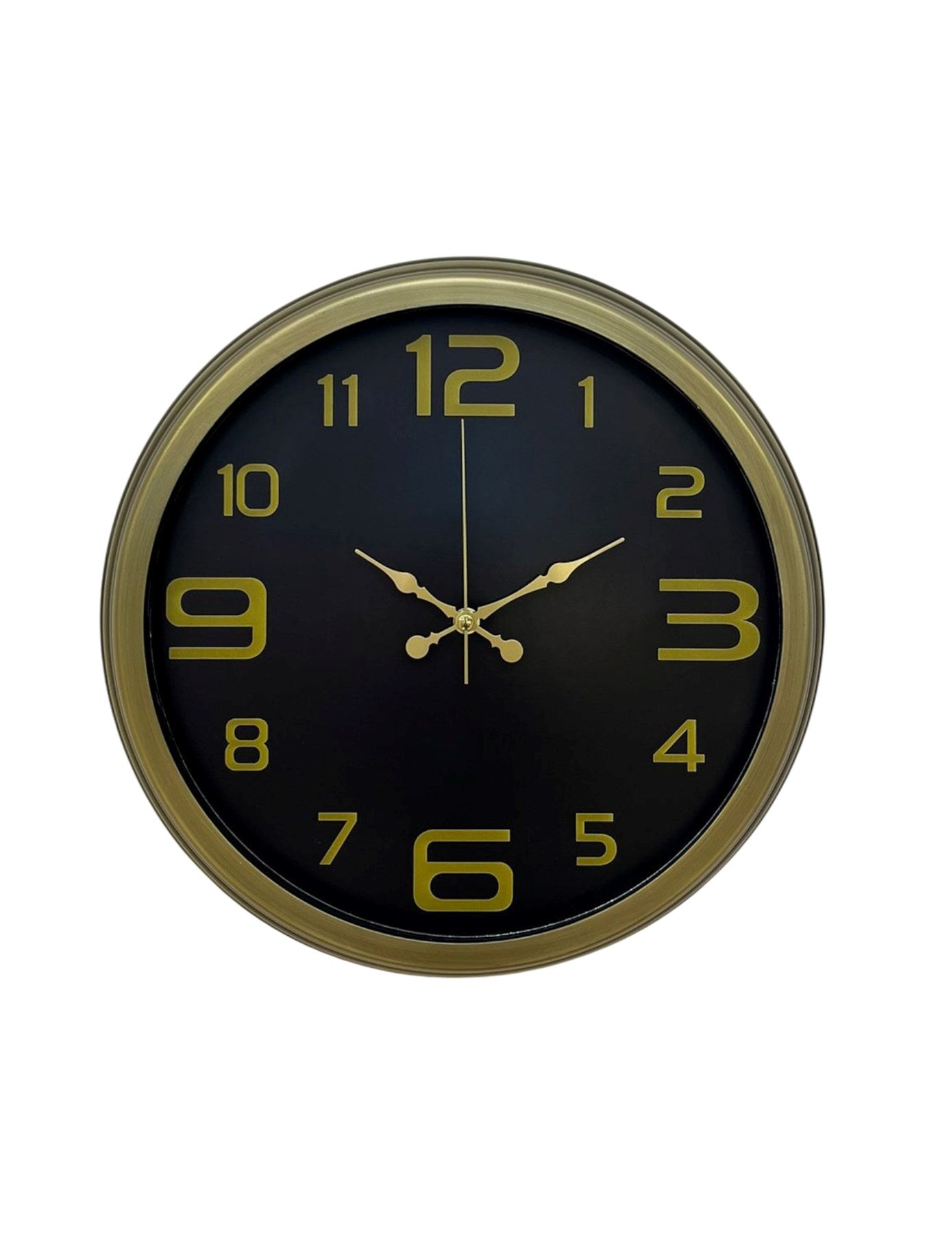 40 Cm Metal Eskitme Vintage Duvar Saati