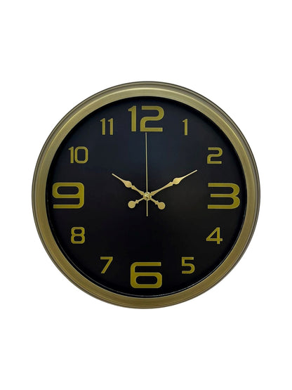 40 Cm Metal Eskitme Vintage Duvar Saati