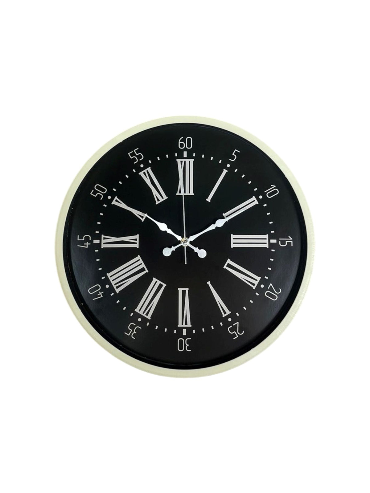 36 Cm Krem Modern Duvar Saati