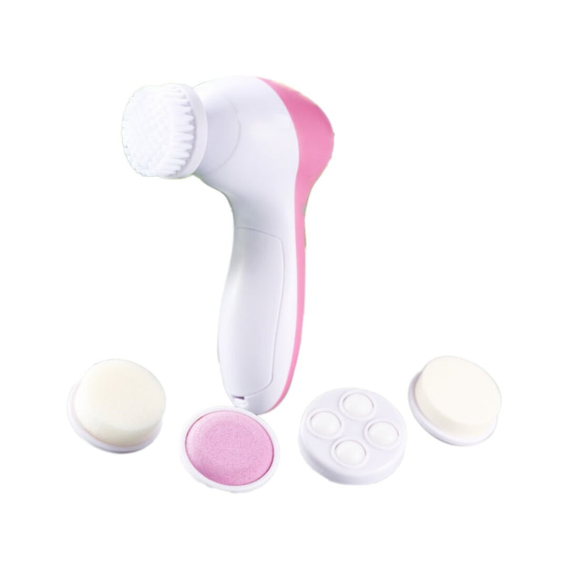 5IN1 MASAJ ALETİ - GÜZELLİK SET PİLLİ ÇOK FONKSİYONLU (5643)