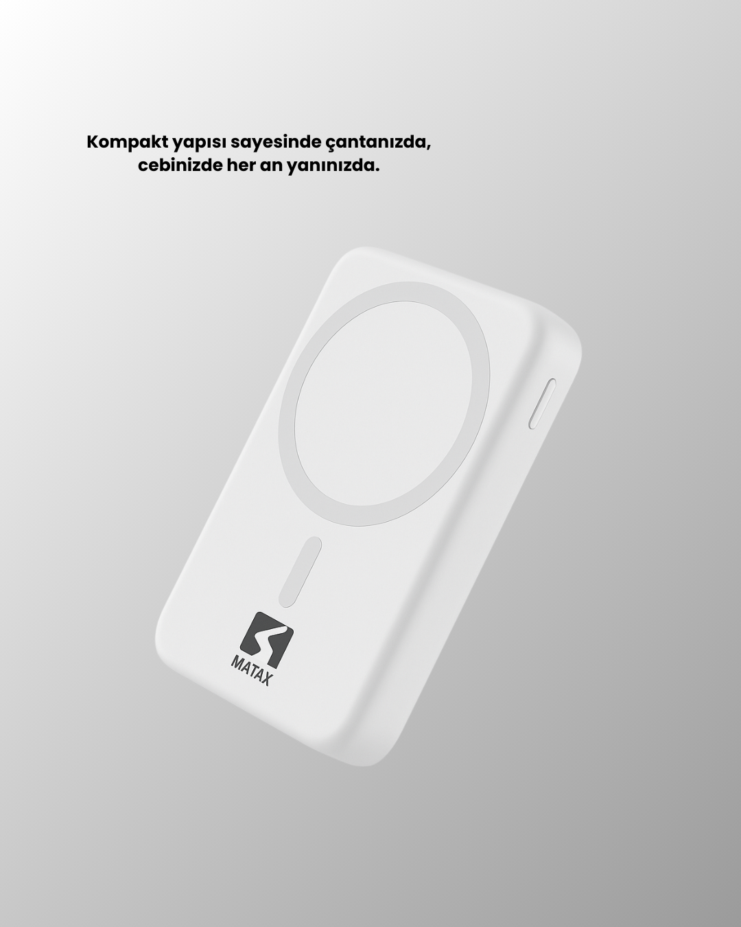 MagSafe Manyetik Powerbank iPhone İçin Hızlı, Kablosuz ve Güvenli Şarj