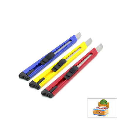 60 ADET KÜÇÜK PLASTİK FALÇATA MAKET BIÇAK (5643)