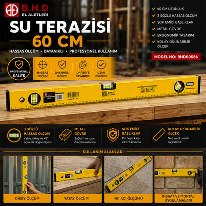 60CM SU TERAZİSİ TURUNCU METAL KTX-1121 (5643)