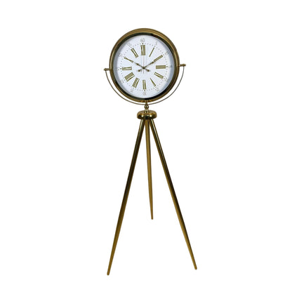Aura Gold Tripod Ayaklı Dekoratif Saat