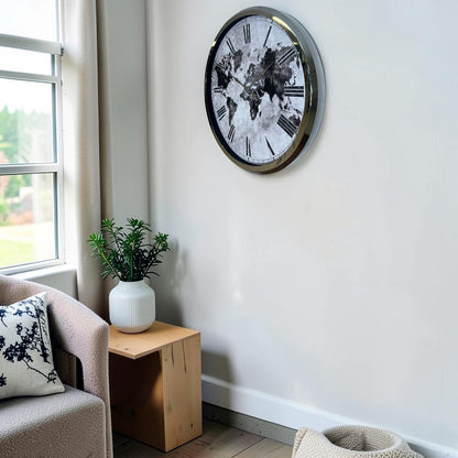 Krom Atlas Legacy 52 x 52 Cm Duvar Saati