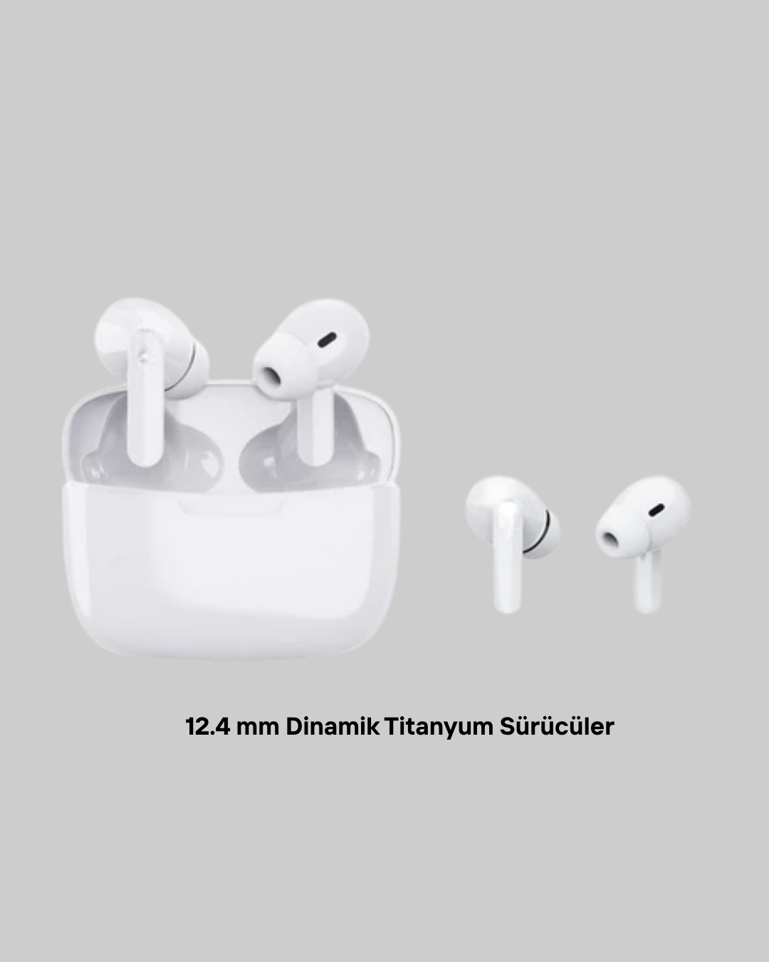 Gürültü Engelleme Özellikli Kablosuz Bluetooth Kulaklık – Type-C Hızlı Şarj