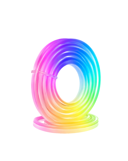 USB Girişli RGB Neon Şerit Led TV Oda Masa Dekor Işığı