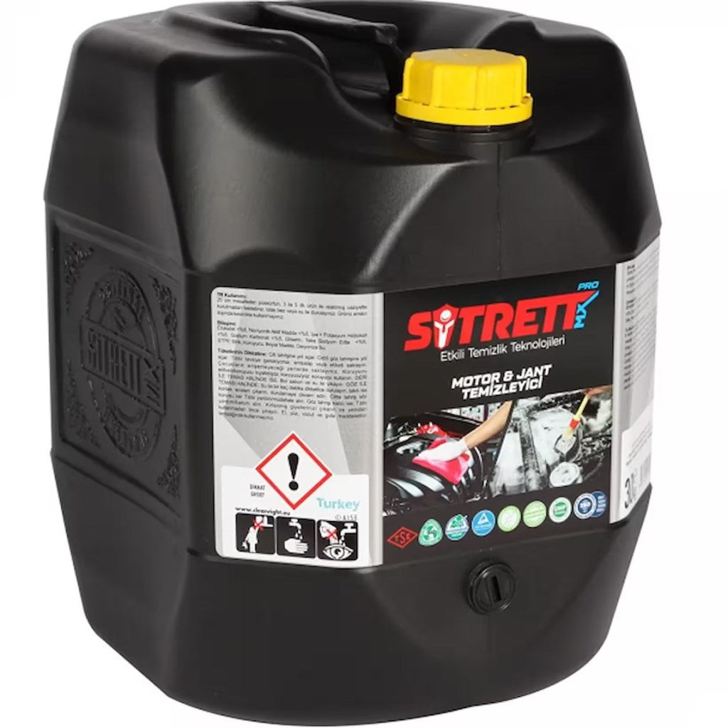 Markasız - Oto Motor Temizleyici - SİTRETT MX MOTOR KAPORTA JANT TEMİZLEYİCİ Konsantre Güç | %100 Zararsı