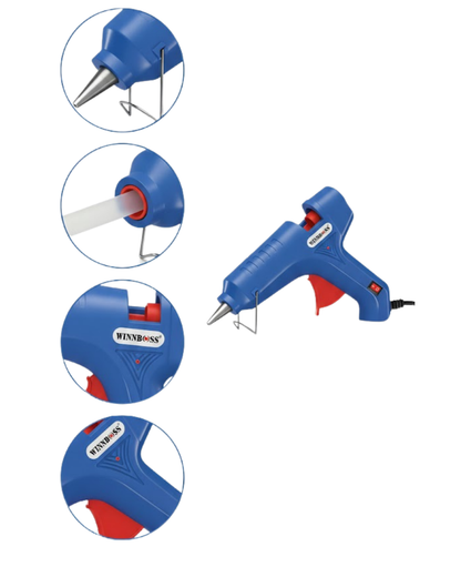 100 W Silikon Tabancası 11 mm Silikon Uyumlu 5 Adet Hediye Silikon