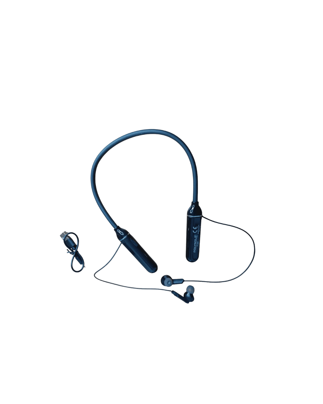Polygold PG-100 Type-C Şarjlı Bluetooth Kulaklık – Boyun Askılı, Uzun Pil Ömürlü, Mikrofonlu
