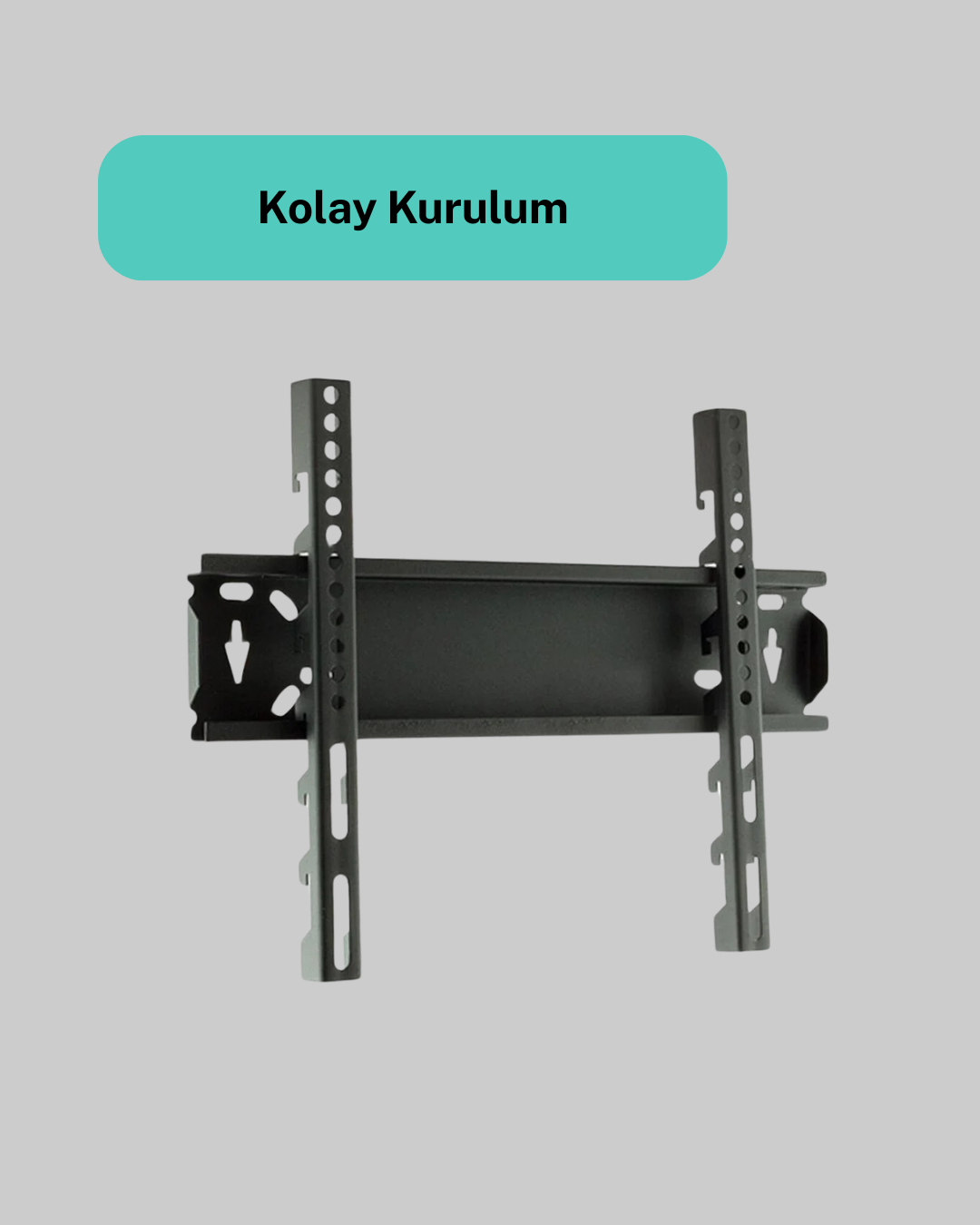 Ayarlanabilir 32-42 İnç LED TV Duvar Askı Braketi 40 kg Taşıma