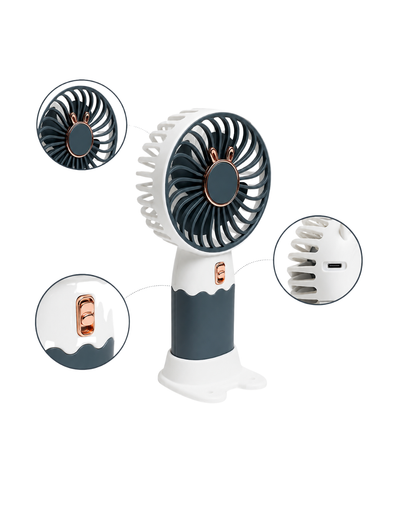 Kompakt Tasarımlı Kuvvetli Rüzgar Üfleyen Mini Fan
