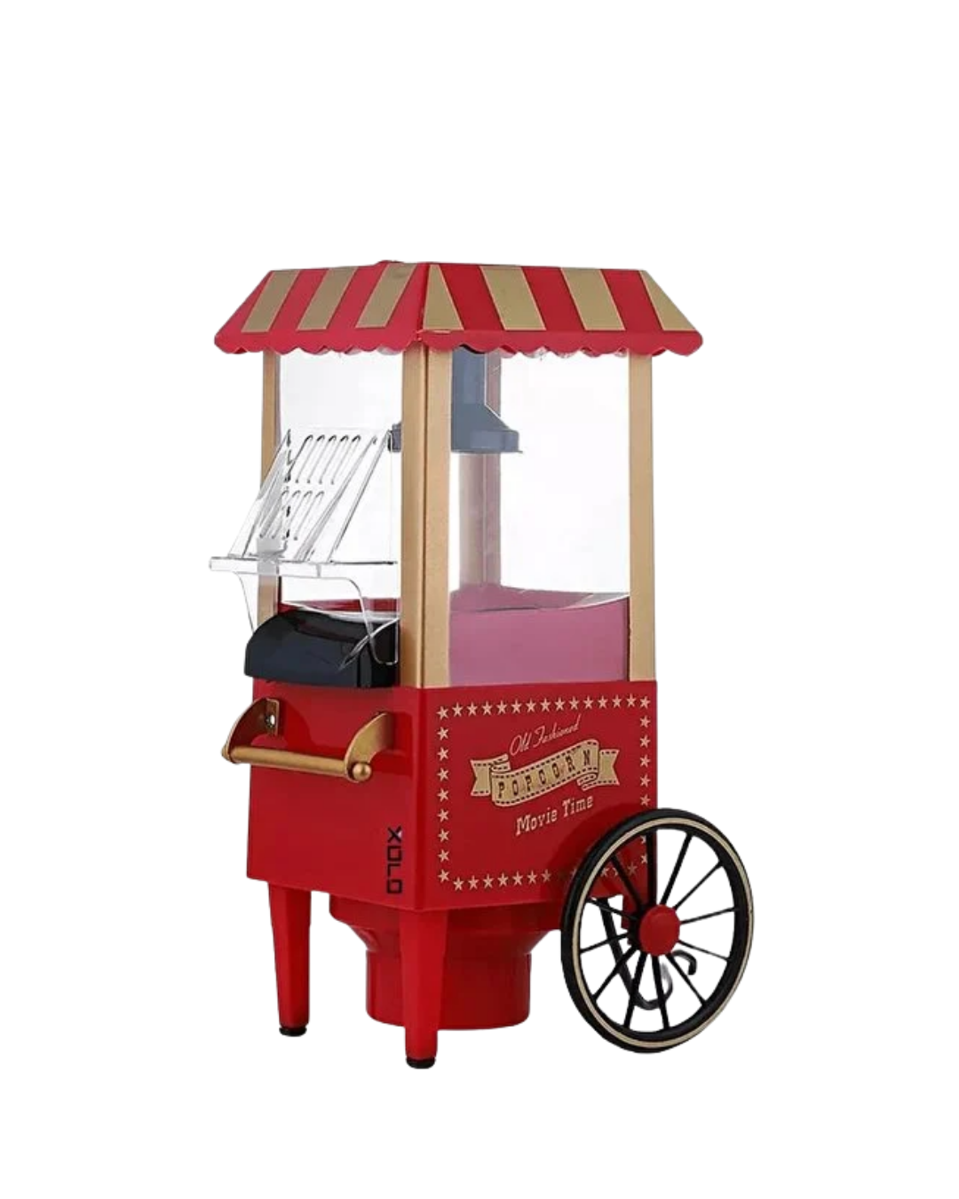 Nostaljik Tasarımlı Yağsız Mısır Patlatma Makinesi