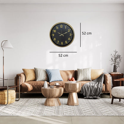 Eskitme Klasik 52 x 52 Cm Duvar Saati