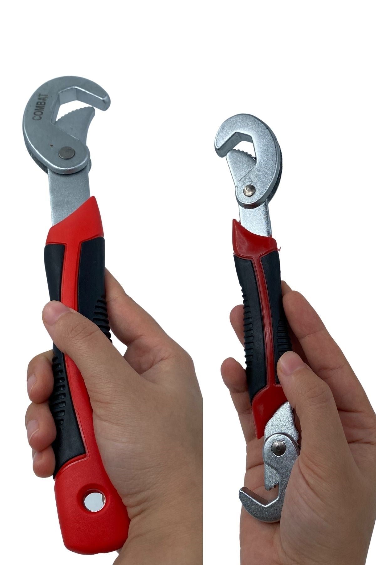 BUFFER® Çok Fonksiyonlu Ergonomik Ayarlanabilir Büyük Küçük Akıllı Pense Anahtar 2li Set