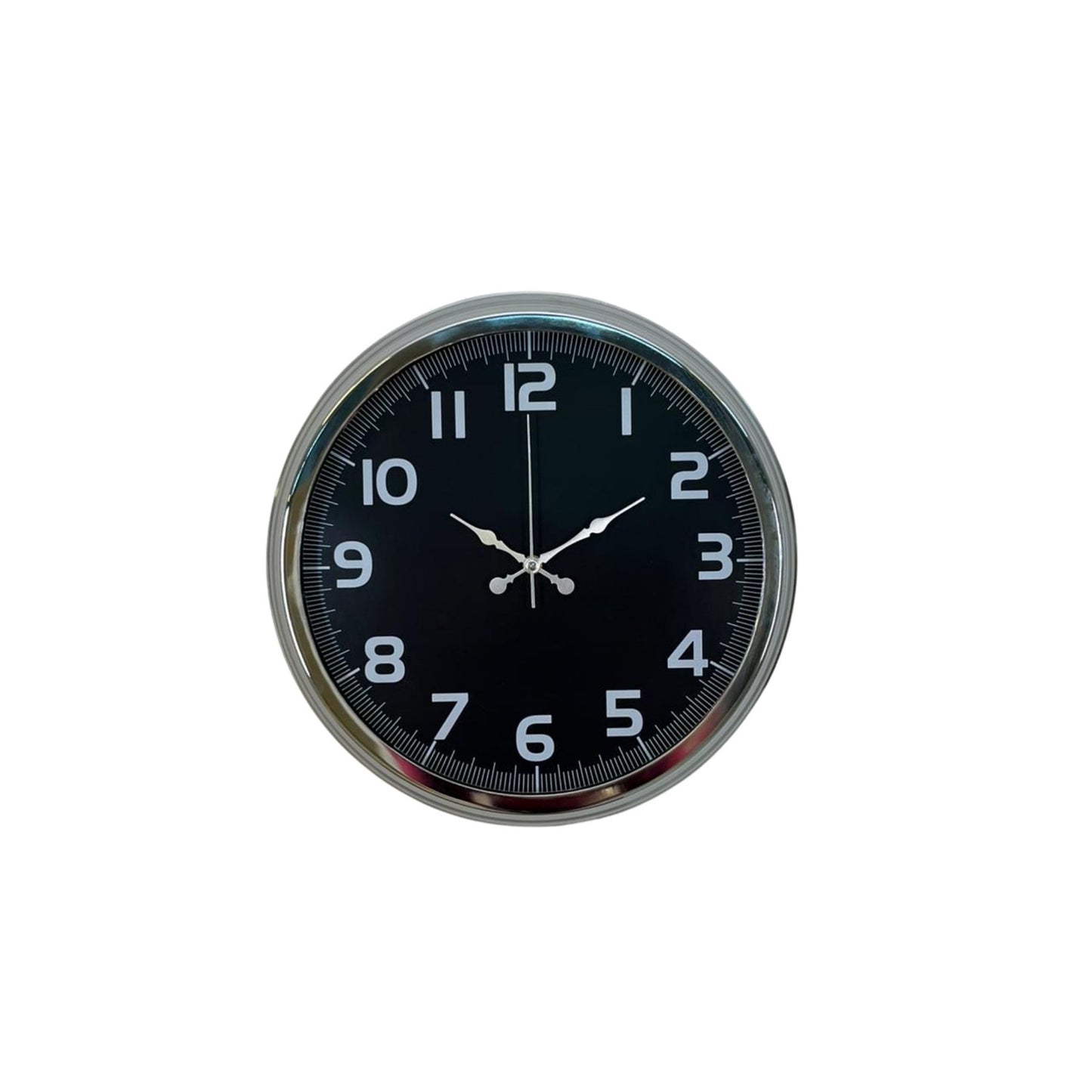 Silver Shadow 40 Cm Metal Duvar Saati