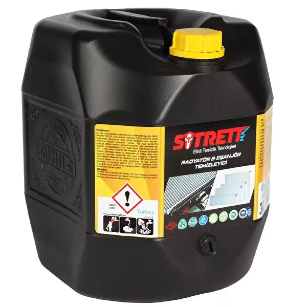 Markasız - Oto Motor Temizleyici - SİTRETT MX RADYATÖR & EŞANJÖR ALKALİ YAĞ TEMİZLEYİCİ Konsantre & Endüs