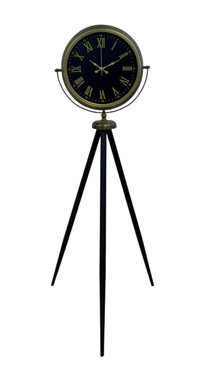 Vintage Roma Rakamlı Modern Tripod Ayaklı Saat