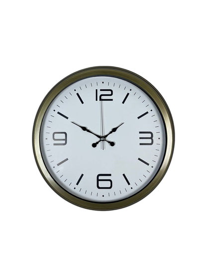 Modern Tasarım Eskitme 40 Cm Metal Duvar Saati