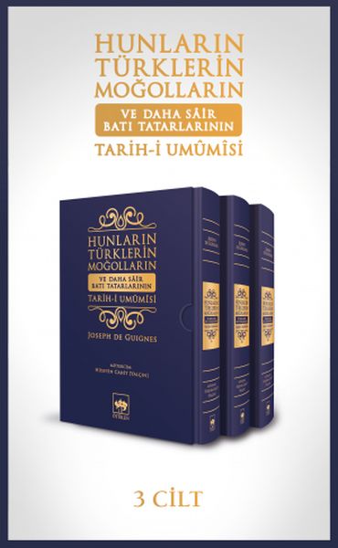Hunların Türklerin Moğolların ve Daha Sair Batı Tatarlarının Tarih i Umumisi (Ciltli - Kutulu)