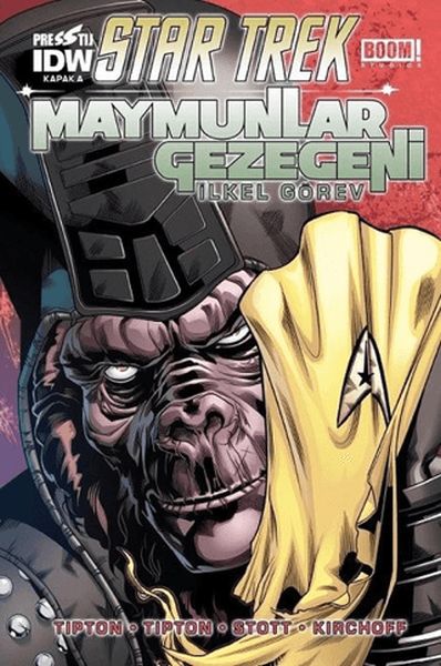 Star Trek Maymunlar Gezegeni - Kapak A İlkel Görev