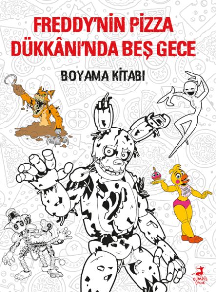 Freddy’nin Pizza Dükkânı’Nda Beş Gece  Boyama Kitabı