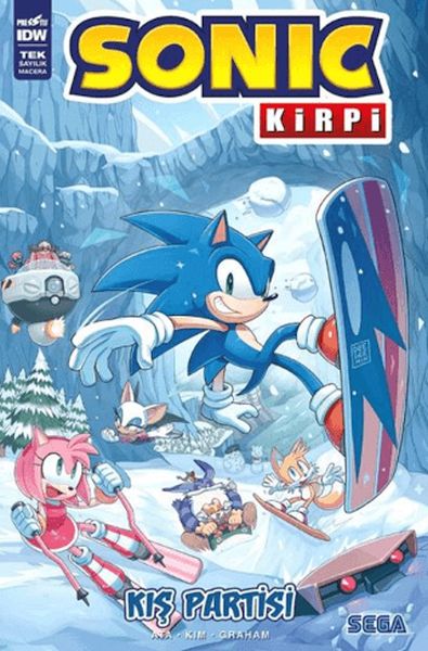 Kirpi Sonic Kış Partisi