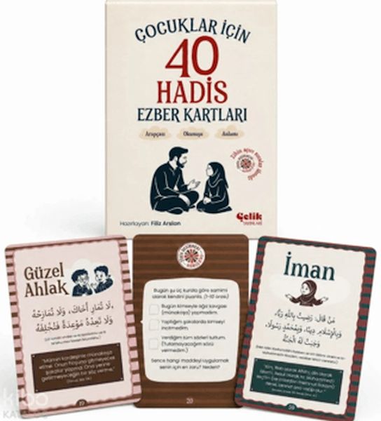 Çocuklar için 40 Hadis Ezber Kartları