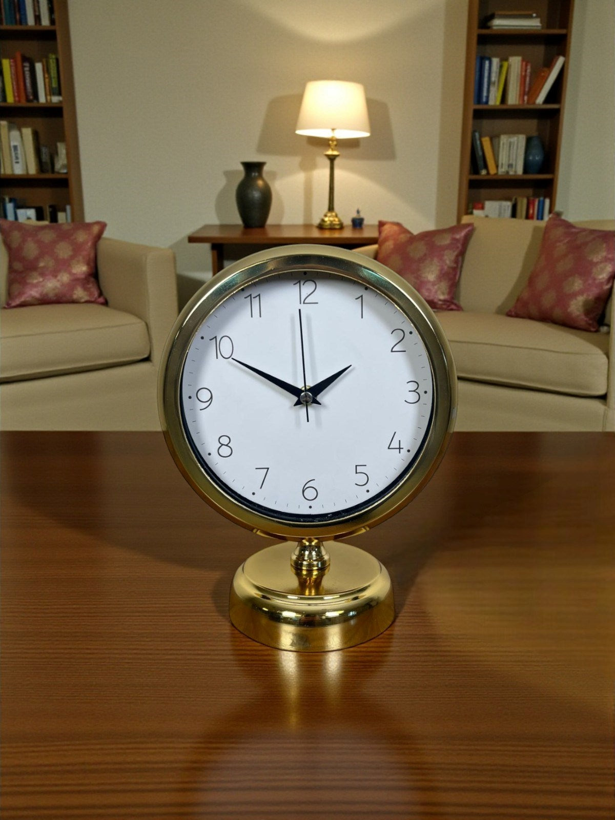 Golden Time 25 x 20 Cm Metal Masa Saati