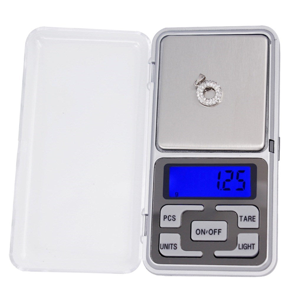 BUFFER® Dijital Hassas Elektronik Cep Terazi Tartı 500 Gr 001 Gr Hassasiyet