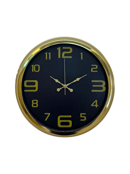 Elegance Gold Luxury 40 Cm Metal Duvar Saati