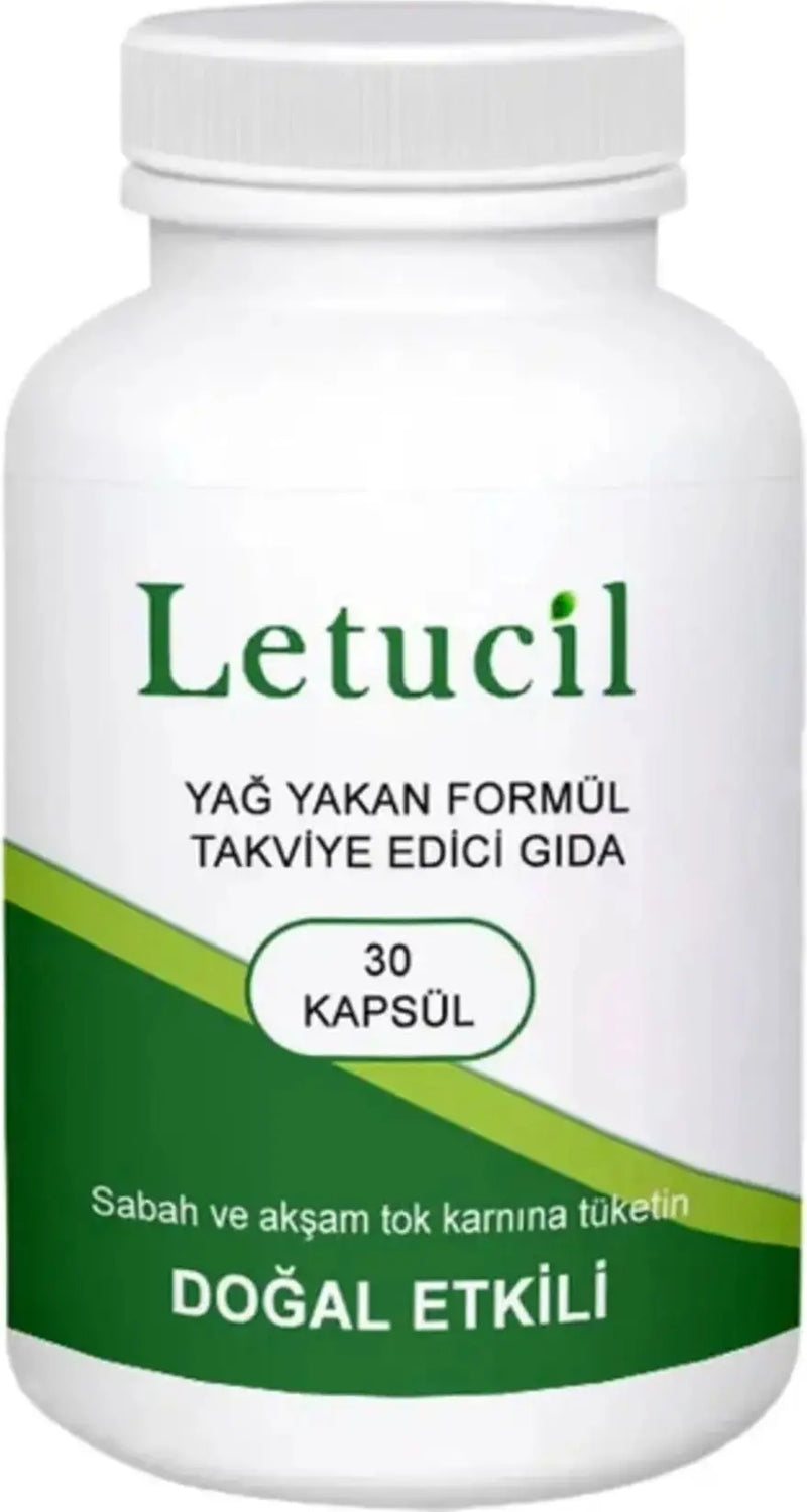 Letucil Dstklyci Ürün 30 Lu Yeşil Çay ve Biberiyeli Ero.tik Desteği x 3 Adet
