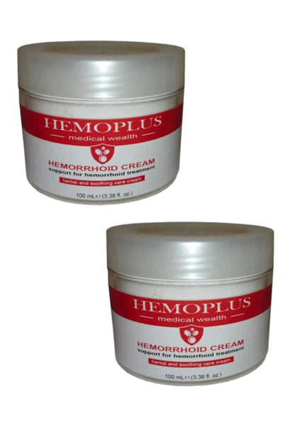 Hemoplus Rahatlatıcı Masaj Bakım Kremi 100 ml 2 Adet