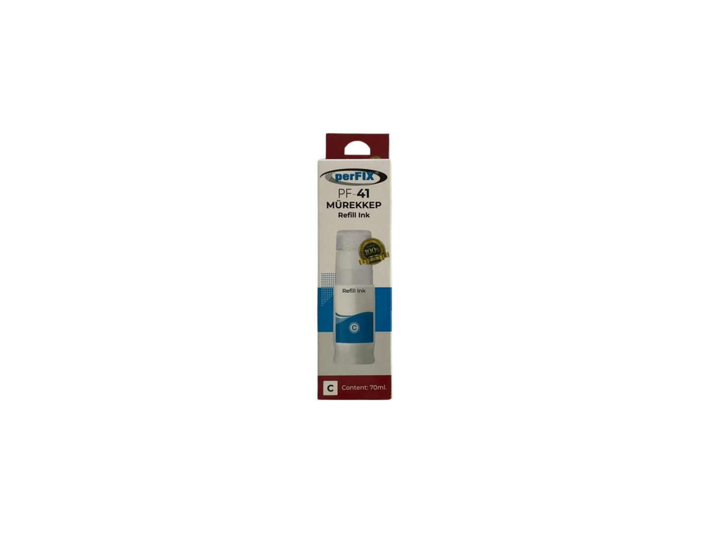 perFIX Canon PF GI-41C Mavi Şişeli Mürekkep 70ml