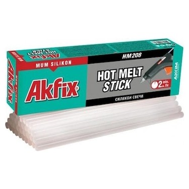 11.2X300 mm Kalın Mum Silikon Çubuk Kokusuz ve Kolay Kullanım