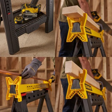 450 mm Yükseklik ve Genişlik Ayarlı Katlanır Çalışma Tezgahı