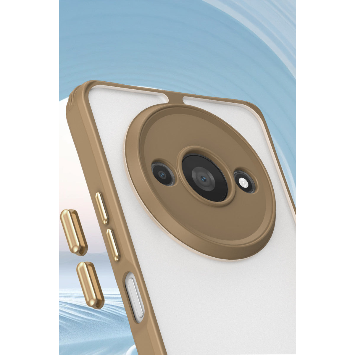 Redmi A3 4G Kılıf Penta Silikon Kılıf - Siyah