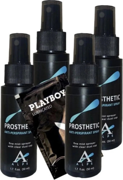 Süper Prosthetic 4 Tane Kokusuna Sprey Antiperspirant Spray 50 ml + Yanında Jel 50 ml