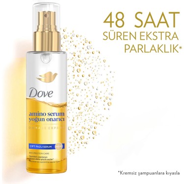 Çift Fazlı Yoğun Onarıcı Saç Serumu 80ml, Amino Serum İçerir